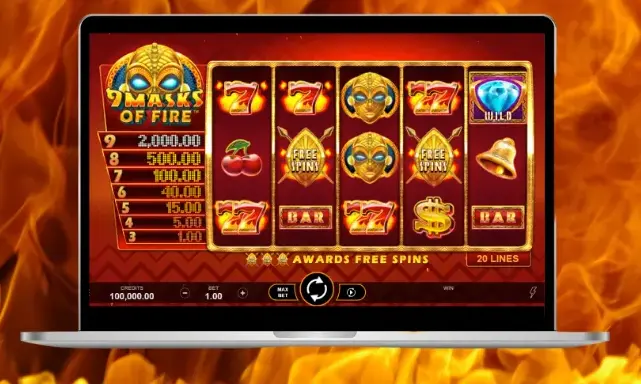9 Masks of Fire Slot