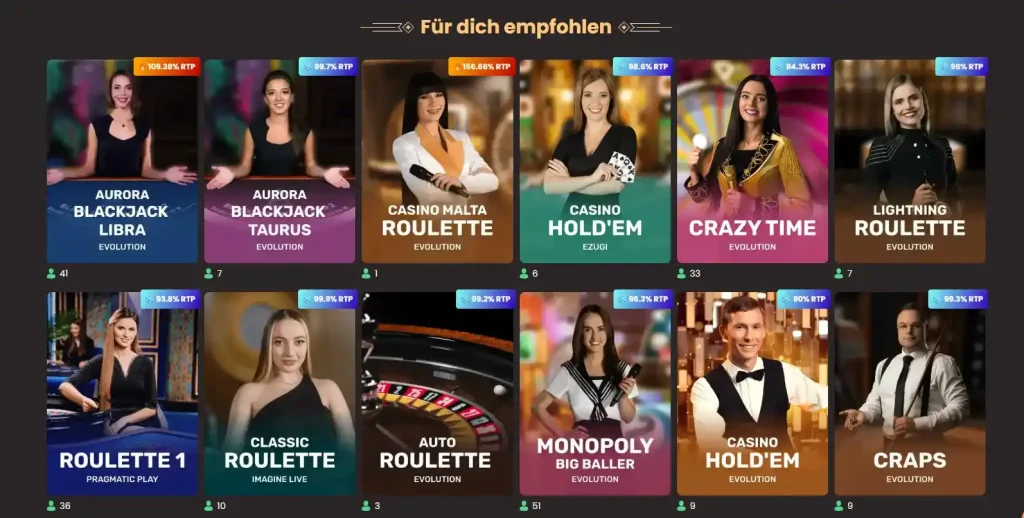 National Casino live
