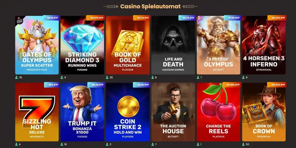 National Casino slots