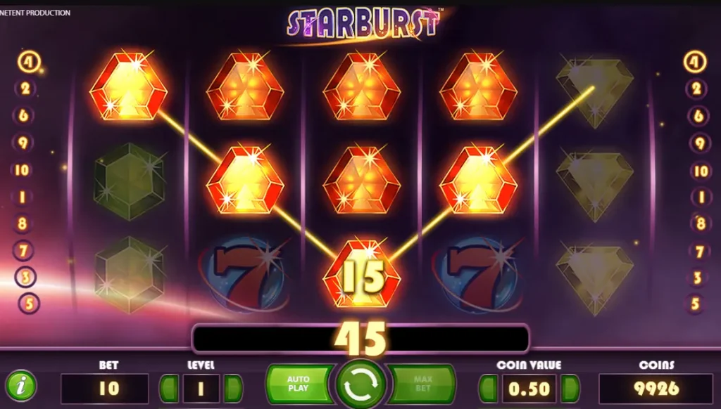 Starburst Slot Bonus