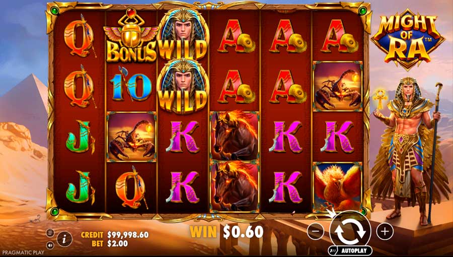 Might of Ra slot