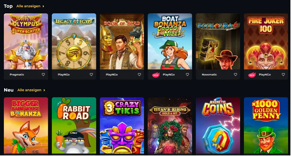Boomerang Casino Games