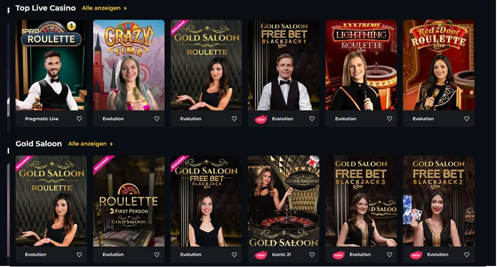 Boomerang Casino Live
