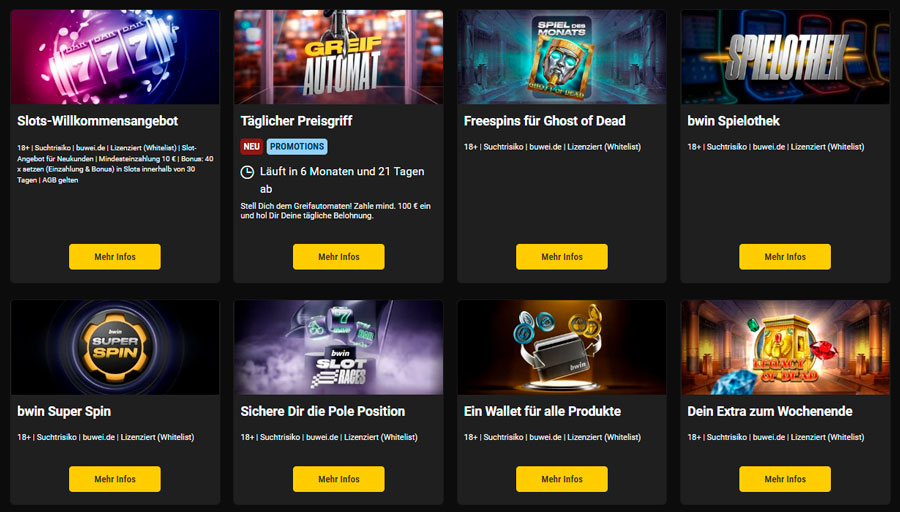 Bwin Casino Bonus