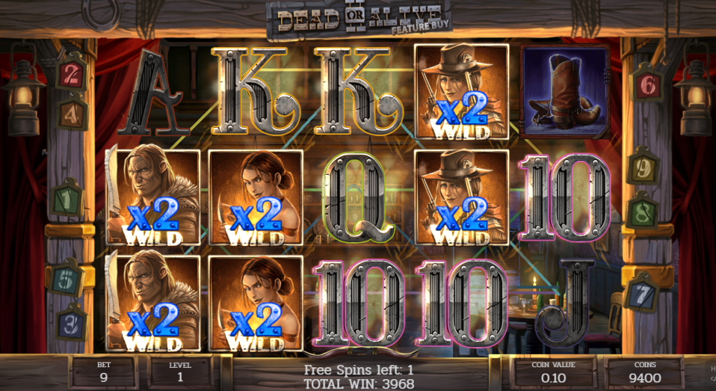 dead or alive 2 slot