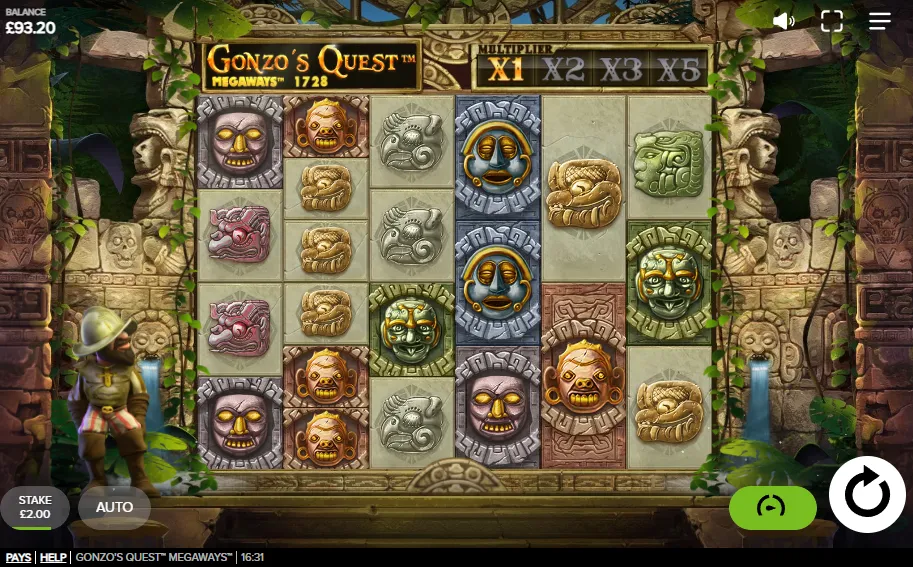 gonzos quest megaways demo