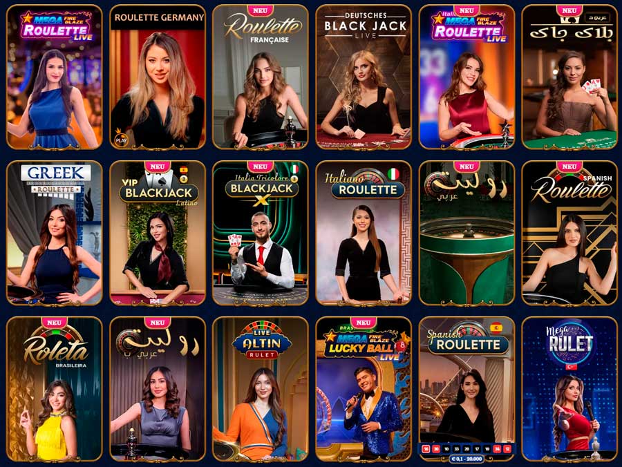Tischspiele und Karten im Casombie Casino