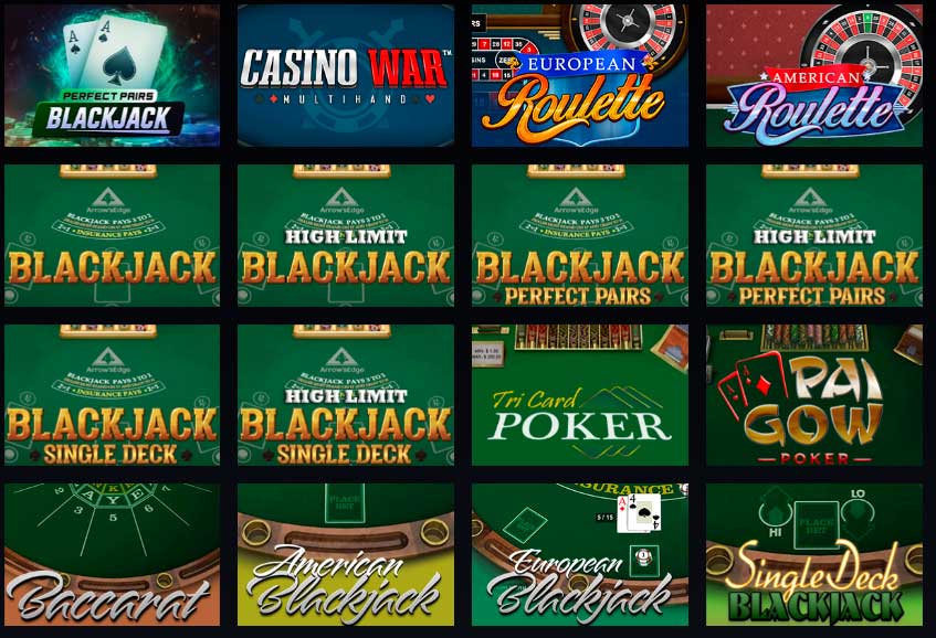 Drake Casino Tischspiele