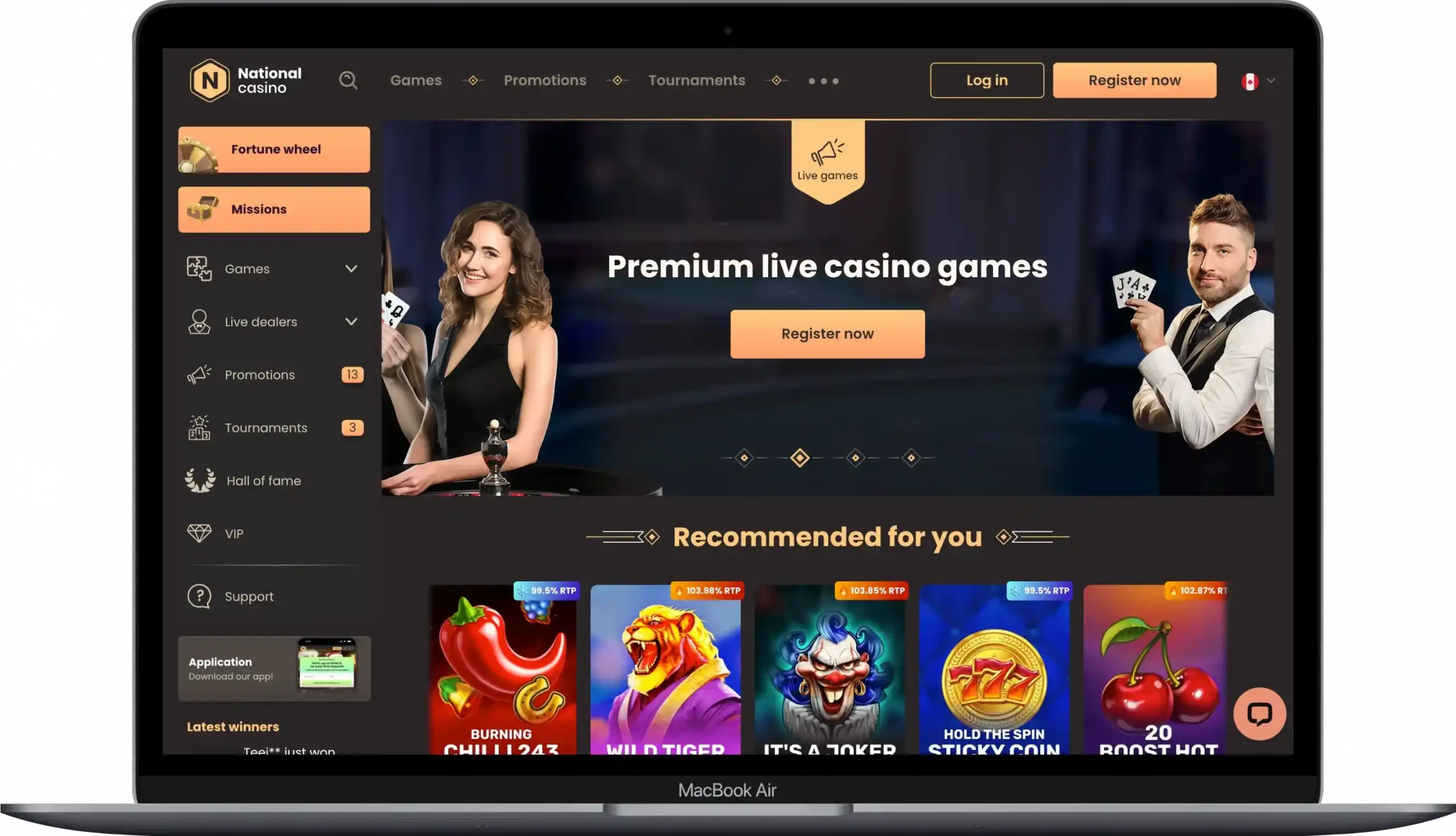 how to play casino games online