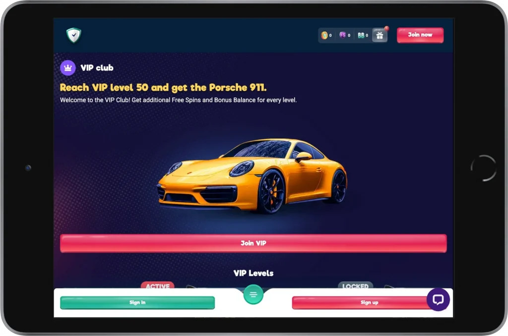 SafeCasino VIP club