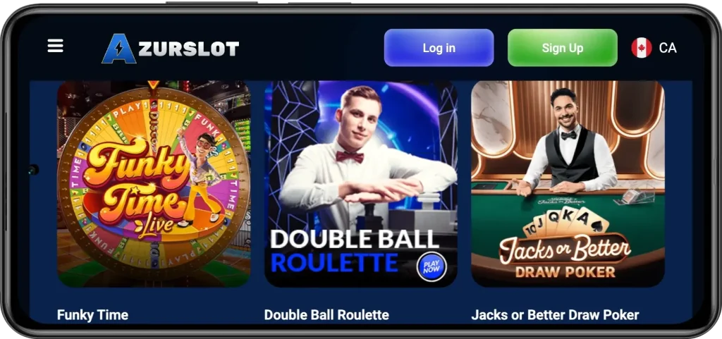 Azurslot Live Casino