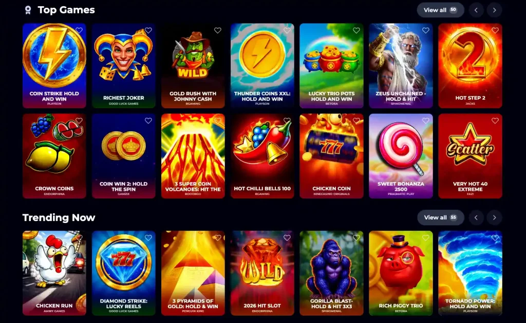 Nine Casino Games