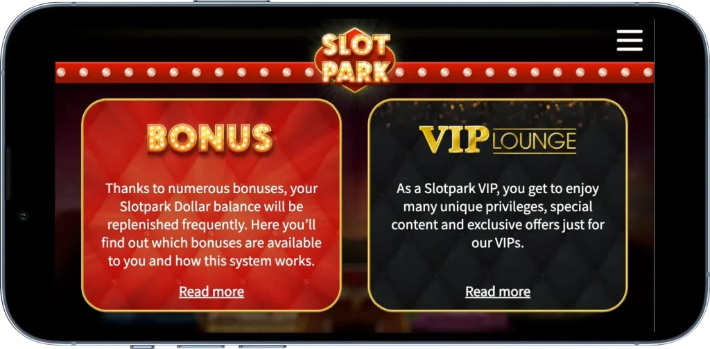 Slotpark Bonuses
