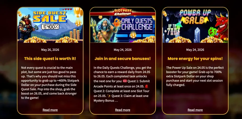 Slotpark Casino Mobile