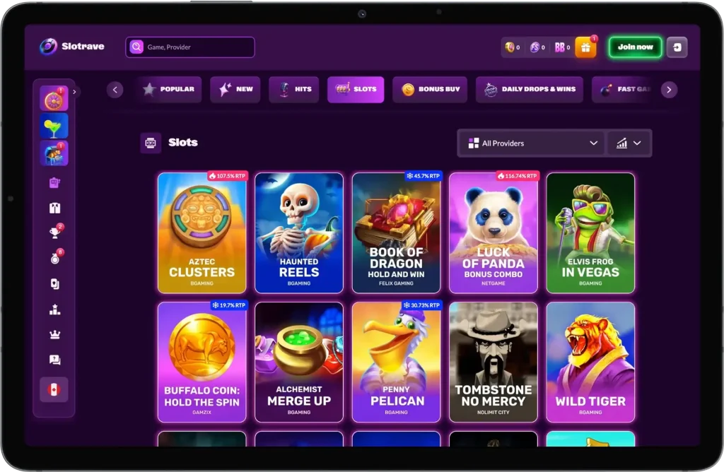Slotrave Games