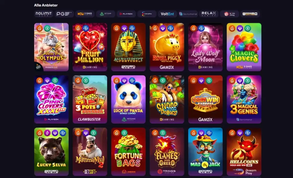 online spielautomaten bei winspirit