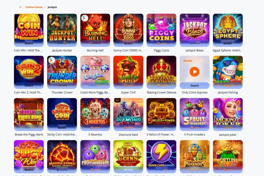 jackpot im vulkanvegas