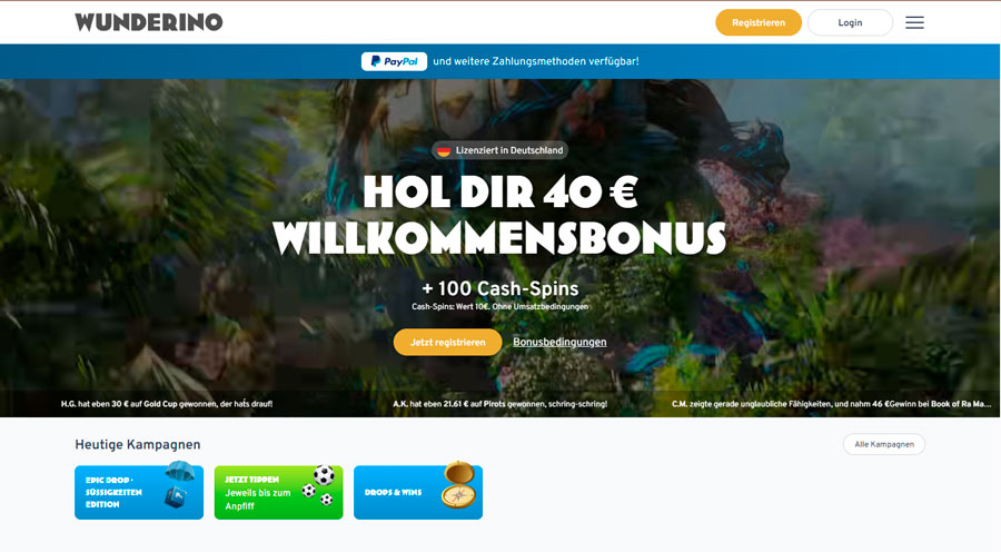 Wunderino Casino